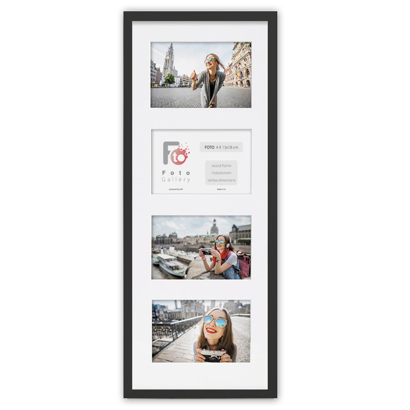 Holzrahmen FOTO GALERIA BLACK